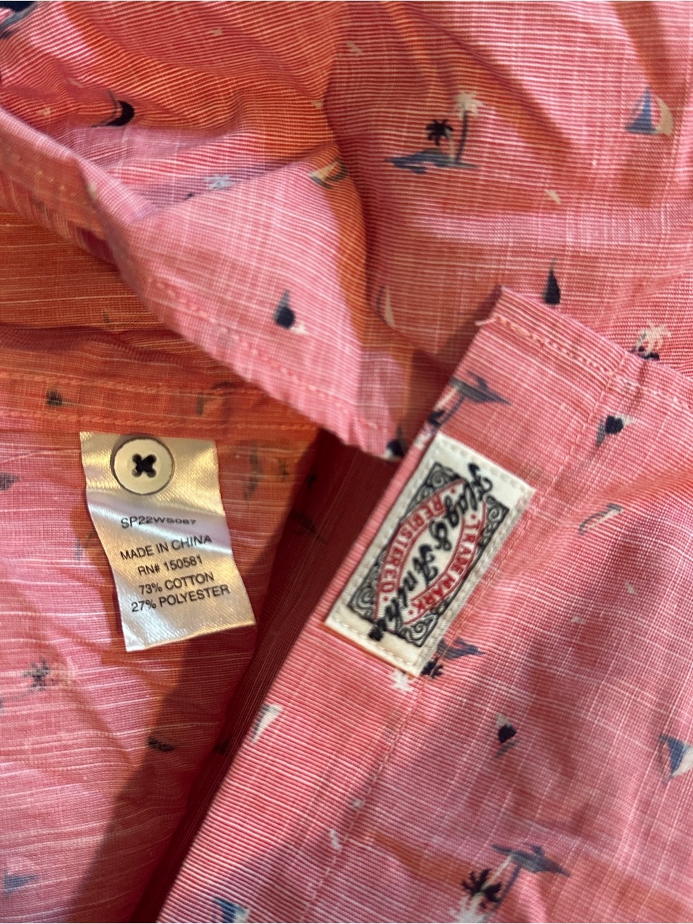 NWOT Men’s Short-Sleeve Shirt 100% Cotton Sold Individually Pick your Design - Picture 12 of 16